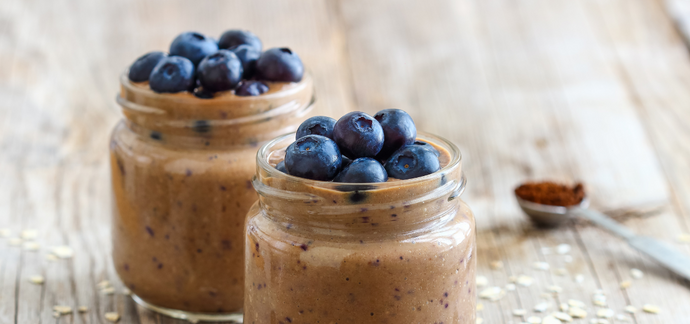 Cafe Mocha  &  Hemp Protein Smoothie